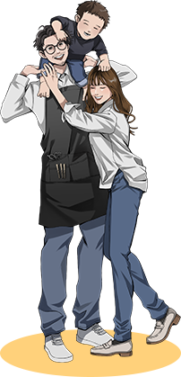 家族を大切にしたい!パパさんスタイリスト